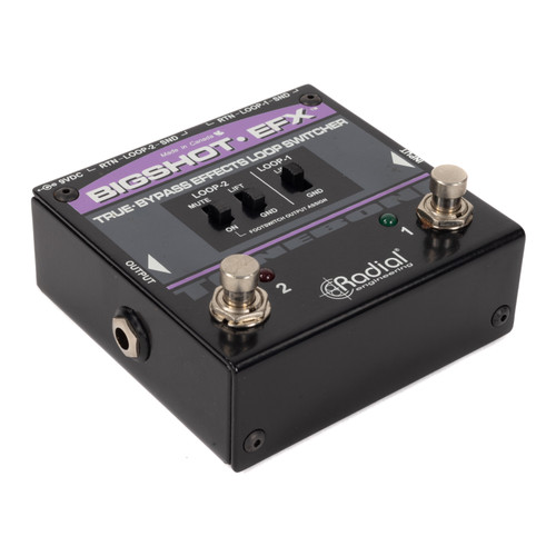 Used Radial Engineering Bigshot EFX Effects Loop Switcher Pedal