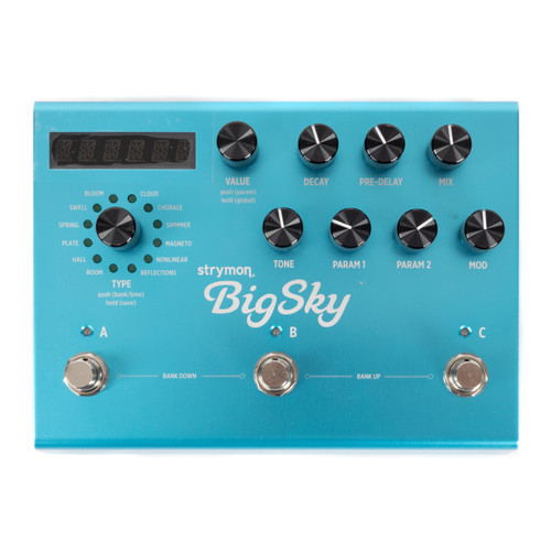 Used Strymon Big Sky Reverb Pedal