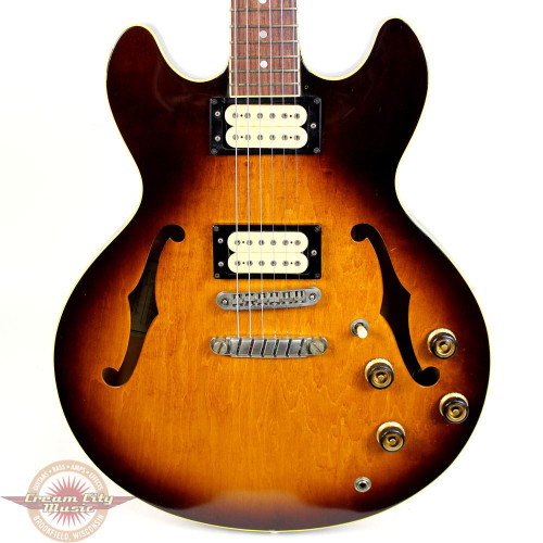 Vintage 1980 Ibanez AS-50 Semi Hollow Body Electric Guitar