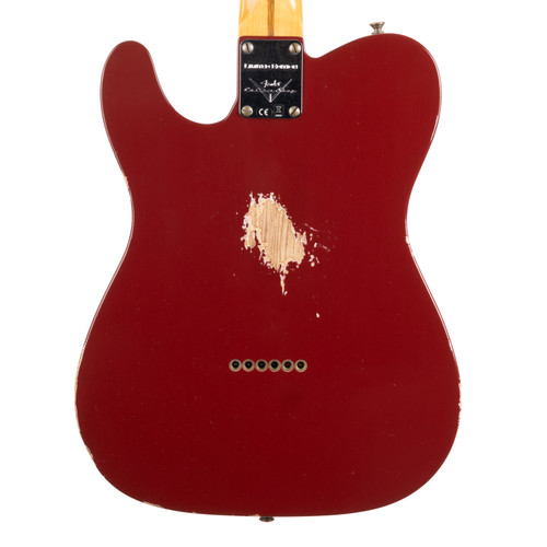 Used Fender Custom Shop Reverse '50s Telecaster Aged Cimarron Red 2024
