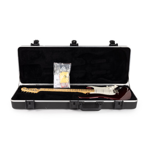 Used Fender American Standard Stratocaster Strat Candy Apple Red 2009