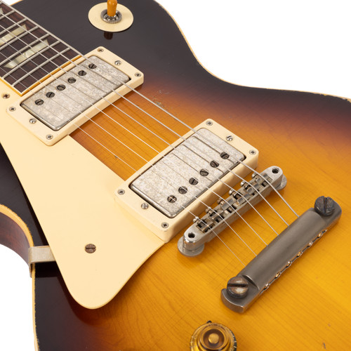 Gibson Custom 1958 Les Paul Standard Left Handed - Bourbon Burst