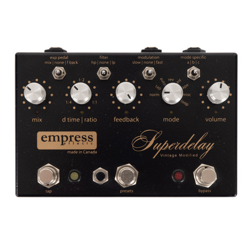 Used Empress Effects Vintage Modified Superdelay Pedal