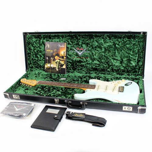 2006 Fender Custom Shop Master Built John English ���59 Stratocaster Electric Guitar in Sonic Blue Finish