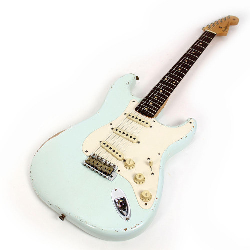 2006 Fender Custom Shop Master Built John English ���59 Stratocaster Electric Guitar in Sonic Blue Finish
