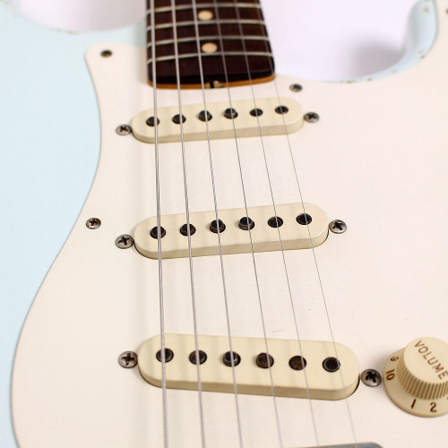 2006 Fender Custom Shop Master Built John English ���59 Stratocaster Electric Guitar in Sonic Blue Finish