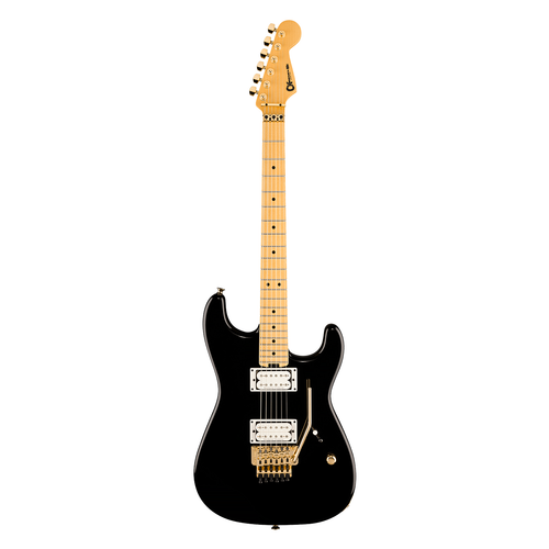 Charvel American Neo-Classic San Dimas Style 1 HH FR Maple - Gloss Black