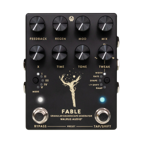 Walrus Audio Fable MKII Granular Soundscape Generator Pedal - Black