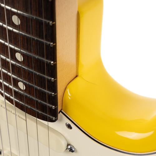 Vintage Fender Strat Plus Graffiti Yellow 1988