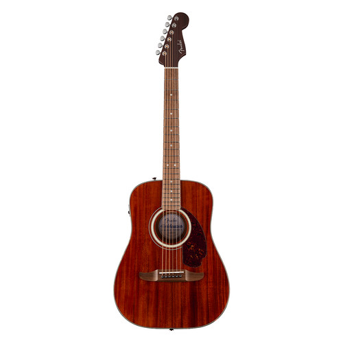 Fender California Deluxe Redondo Jr. E Acoustic-Electric - Natural Mahogany