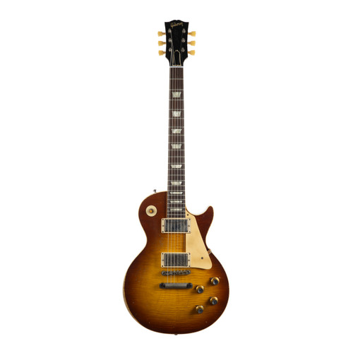 Used Gibson Custom 1960 Les Paul Standard Reissue Heavy Aged - Iced Tea Burst