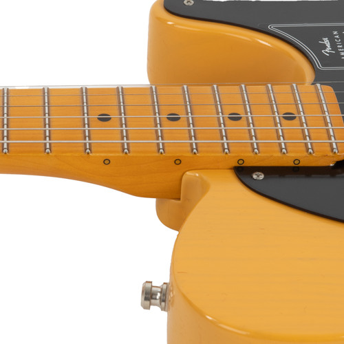 Used Fender American Ultra Luxe Vintage '50s Telecaster Maple - Butterscotch Blonde
