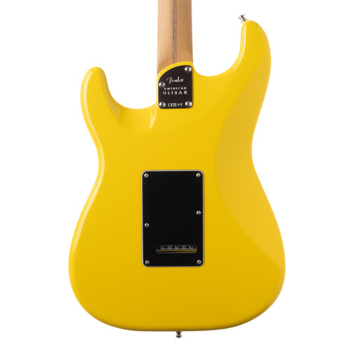 Used Fender Limited Edition American Ultra II Stratocaster HSS - Graffiti Yellow