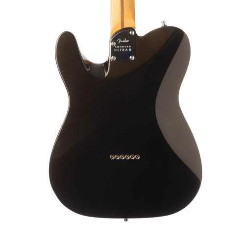 Used Fender American Ultra II Telecaster Ebony - Texas Tea