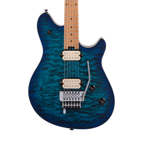 Used EVH Wolfgang Special QM Baked Maple - Chlorine Burst