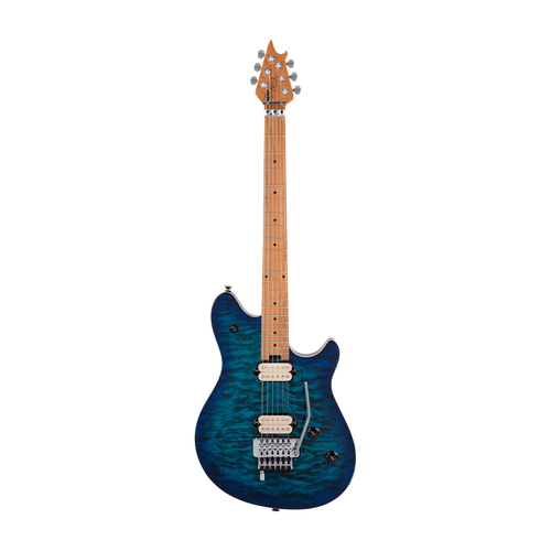 Used EVH Wolfgang Special QM Baked Maple - Chlorine Burst