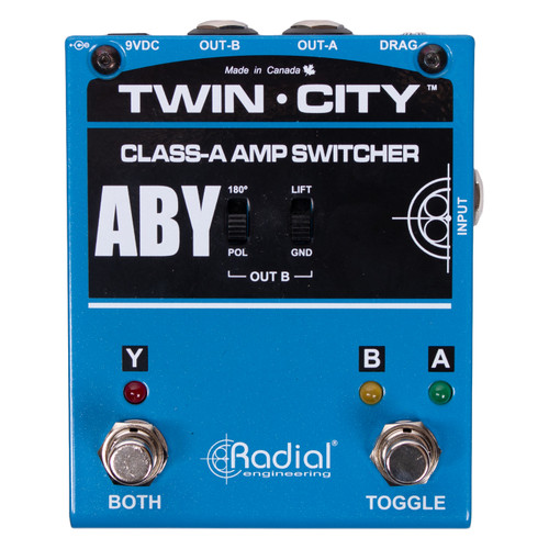 Used Radial Engineering Twin City Amp Switcher Pedal