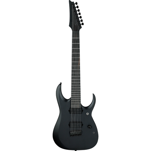 Used Ibanez RGDRB71 Iron Label 7 String - Black