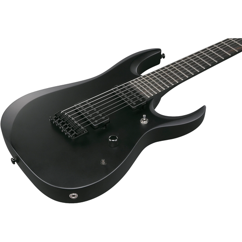 Used Ibanez RGDRB71 Iron Label 7 String - Black
