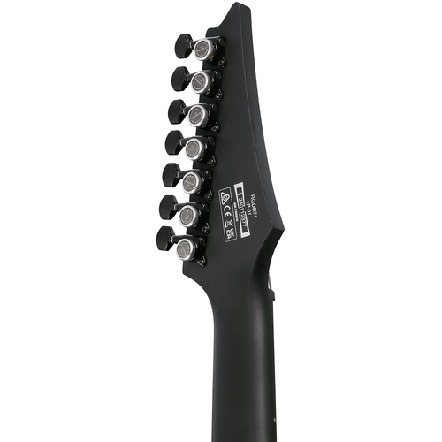 Used Ibanez RGDRB71 Iron Label 7 String - Black