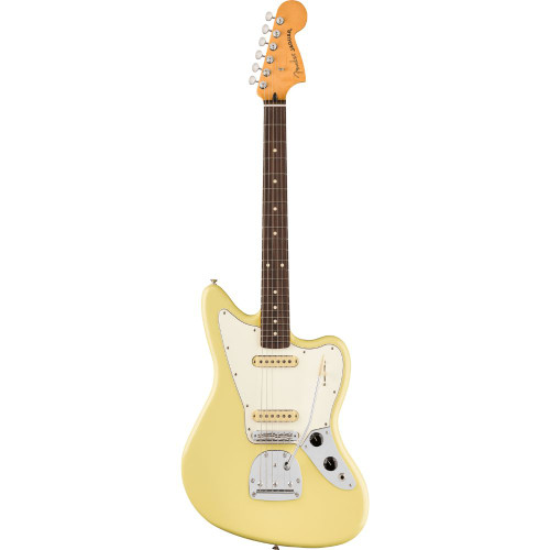 Used Fender Player II Jaguar Rosewood - Hialeah Yellow