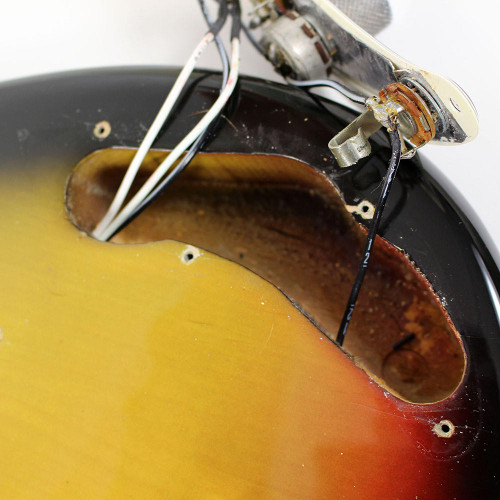 Vintage 1971 Fender Precision Bass Sunburst Finish
