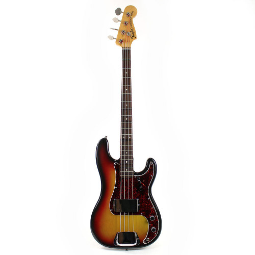 Vintage 1971 Fender Precision Bass Sunburst Finish