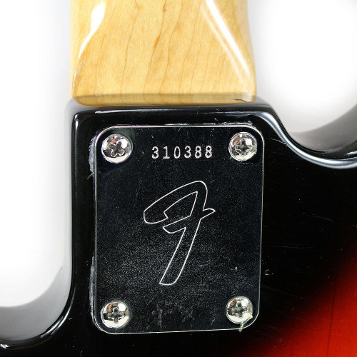 Vintage 1971 Fender Precision Bass Sunburst Finish