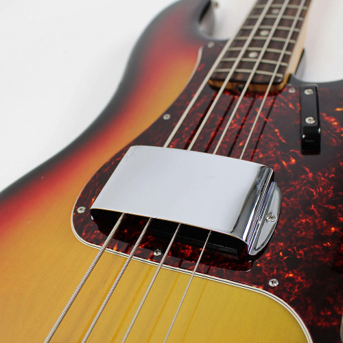 Vintage 1971 Fender Precision Bass Sunburst Finish