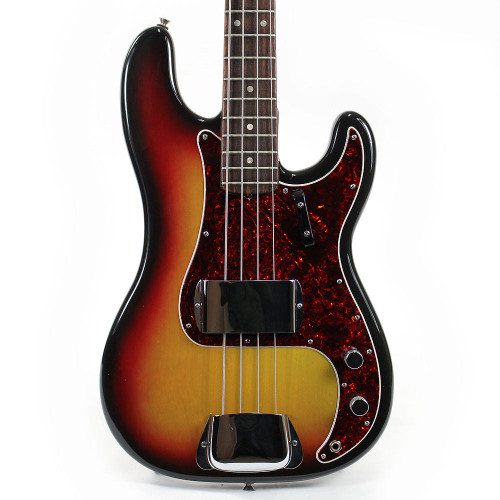 Vintage 1971 Fender Precision Bass Sunburst Finish