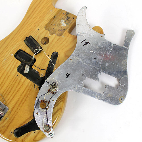 Vintage 1981 Fender Precision Bass Natural Finish