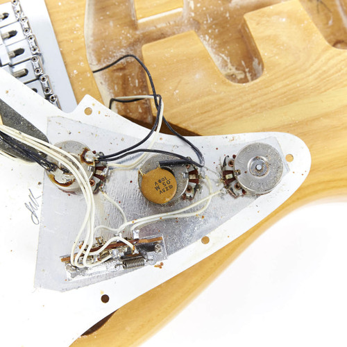 Vintage Fender Stratocaster Hardtail Natural 1975