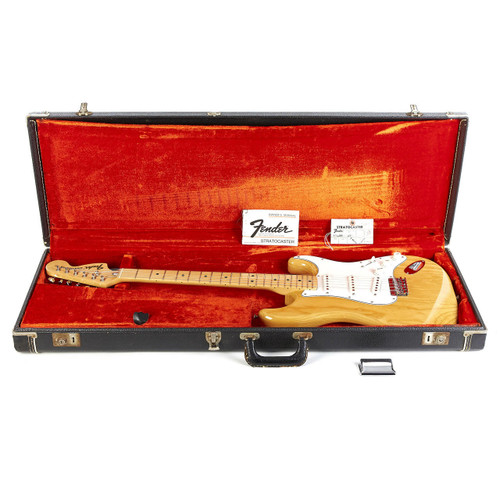 Vintage Fender Stratocaster Hardtail Natural 1975