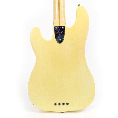 Vintage 1972 Fender Telecaster Electric Bass Guitar Blonde Finish