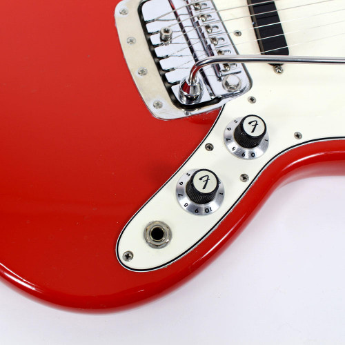 Vintage 1967 Fender Bronco Electric Guitar Red Finish