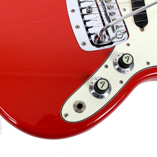 Vintage 1968 Fender Bronco Electric Guitar Red Finish