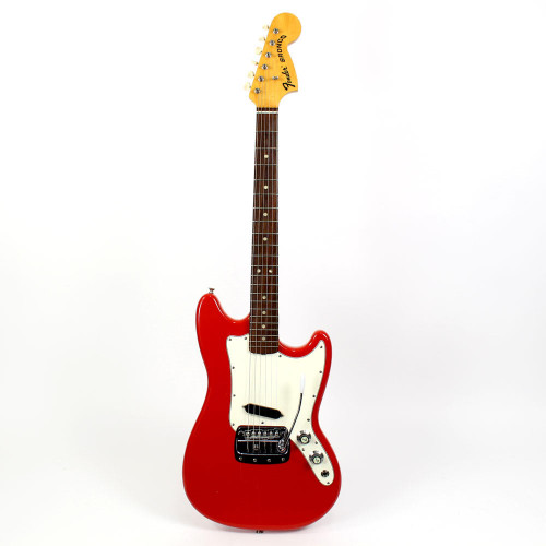 Vintage 1968 Fender Bronco Electric Guitar Red Finish