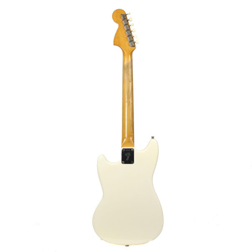 Vintage 1965 Fender Mustang Electric Guitar in White Finish
