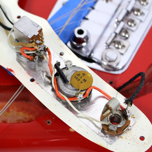 Vintage 1973 Fender Bronco Electric Guitar with Mods