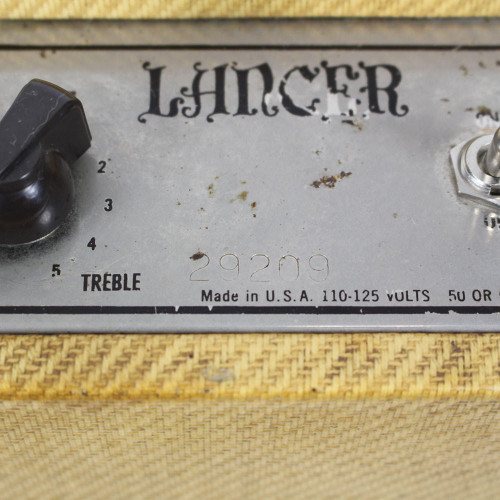 Vintage 1960 Gibson GA-6 Lancer 14W 1x12 Tube Combo Amp