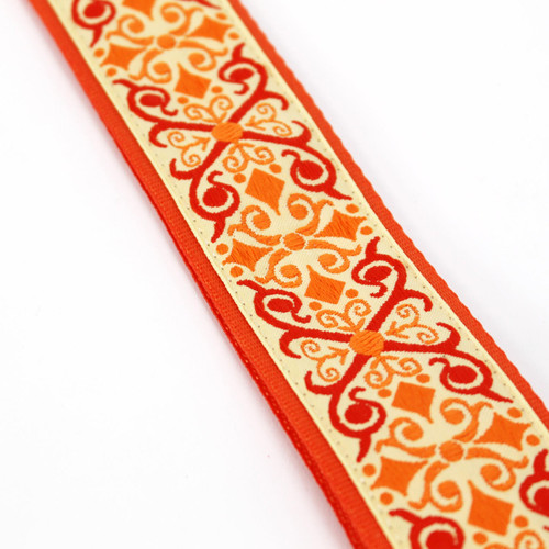 Souldier "Constantine" Orange Pattern 2" Guitar Strap