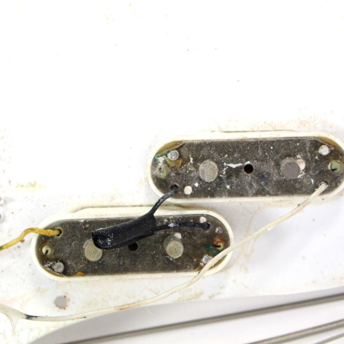 Vintage 1982 Fender Bullet Bass Deluxe Guitar Red Finish