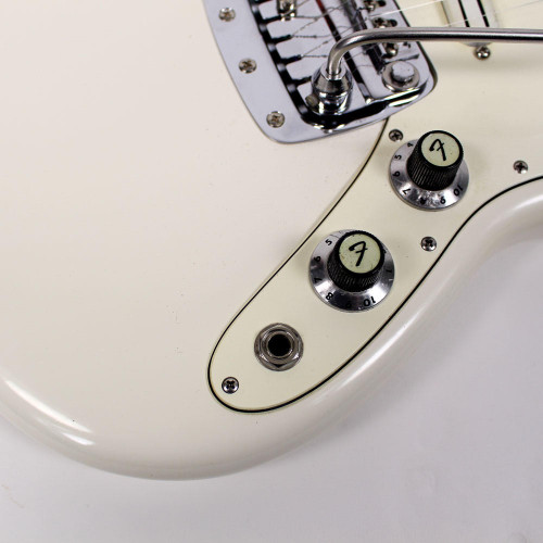 Vintage 1968 Fender Bronco Electric Guitar in White Finish