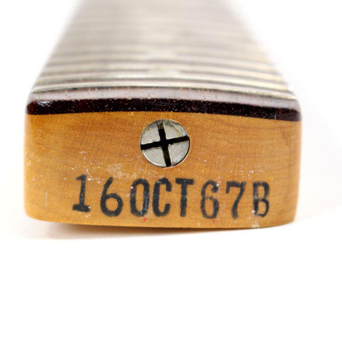 Vintage 1968 Fender Bronco Electric Guitar in White Finish