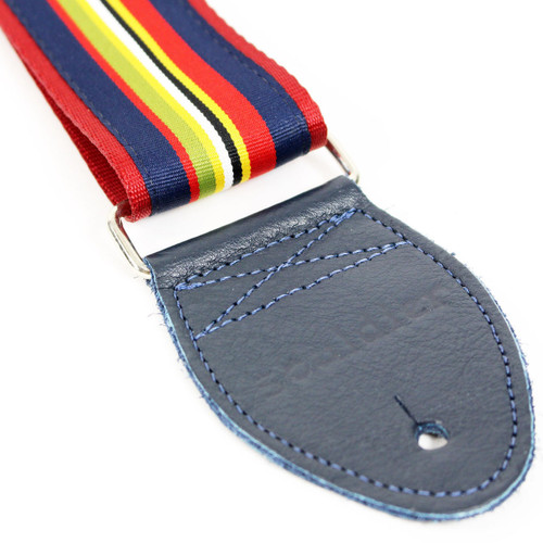 Souldier "Providence" Navy & Red Pattern 2" Guitar Strap