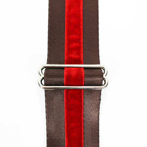 Souldier "Racing Stripe" Red Pattern 2" Guitar Strap