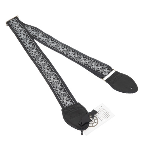 Souldier "Argus" Black Pattern 2" Guitar Strap