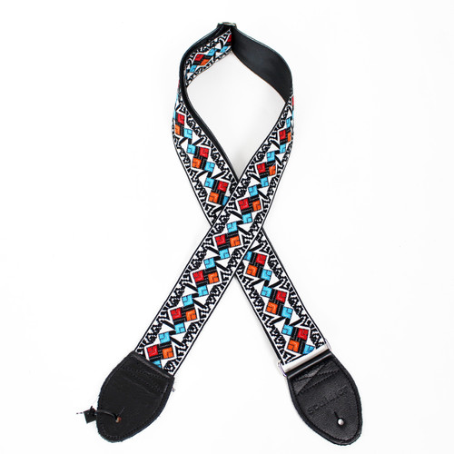 Souldier "Clapton" White Pattern 2" Guitar Strap