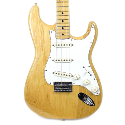 Vintage 1973 Fender Stratocaster Hardtail Electric Guitar Natural Finish