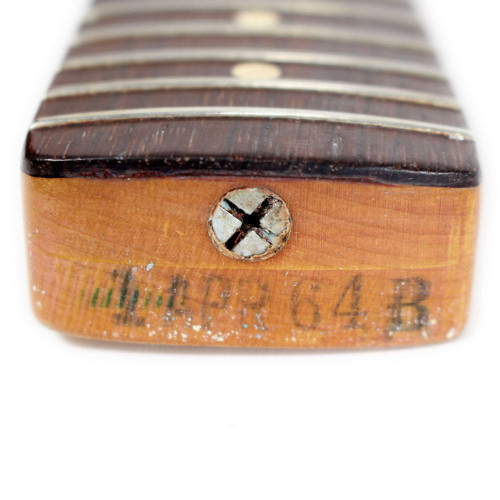 Vintage 1966 Fender Duo Sonic II Electric Guitar Refinished in Blue